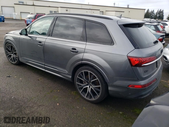 2021 Audi Q7 Prestige z VIN WA1VXAF72MD017936, wystawiony jako Copart lot #89163105 z przebiegiem 42 610 mil mil oraz Szkoda całkowita • Salvage title. Historia ofert i sprzedaży dostępna na DreamBid. Obrazek 2.