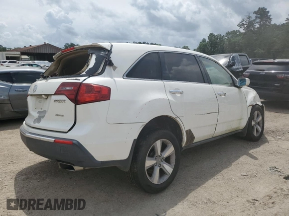 2012 Acura MDX z VIN 2HNYD2H20CH516393, wystawiony jako Copart lot #55347985 z przebiegiem 139 893 mil mil oraz Szkoda całkowita • Salvage title. Historia ofert i sprzedaży dostępna na DreamBid. Obrazek 3.