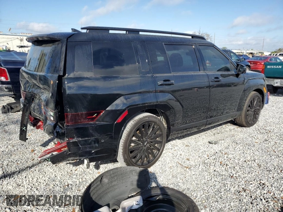 2024 Hyundai Santa Fe Calligraphy with VIN 5NMP54GL2RH041587, listed as a Copart auction lot 44824095 with 9,894 mi miles and Non repairable. Bid and sale history available at DreamBid. Image 3.