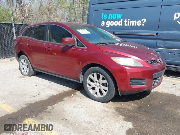 2009 Mazda CX-7 Sport with VIN JM3ER293590222266, listed as a IAAI auction lot 41930586 with 173,242 mi miles. Bid and sale history available at carsss.com. Image 1.