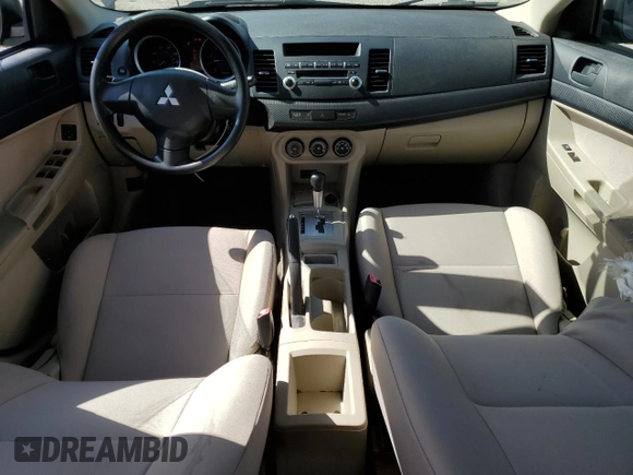 2010 Mitsubishi Lancer DE with VIN JA32U1FU1AU033384, listed as a Copart auction lot 45359555 with 193,200 mi miles and Salvage Title. Bid and sale history available at carsss.com. Image 8.
