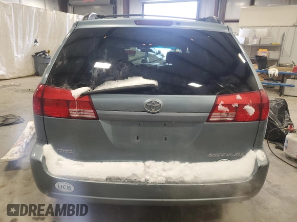 2005 Toyota Sienna XLE with VIN 5TDZA22C25S247726, listed as a Copart auction lot 45957875 with 231,902 mi miles and Salvage Title. Bid and sale history available at carsss.com. Image 6.