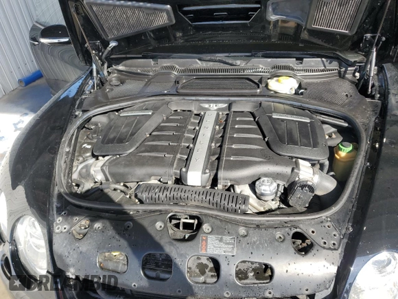 2011 Bentley Continental GT with VIN SCBDP3ZA1BC067897, listed as a Copart auction lot 44470035 with 32,404 mi miles and Salvage Title. Bid and sale history available at DreamBid. Image 11.