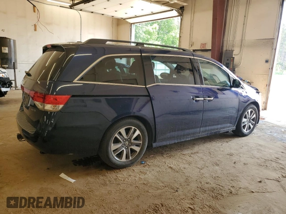 2016 Honda Odyssey Touring Elite с VIN 5FNRL5H90GB056143, выставлен на аукционе Copart как лот 58872065 с пробегом 110 501 миль миль и Списание • Salvage title. История ставок и продаж доступна на DreamBid. Изображение 3.