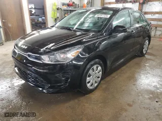 2023 Kia Rio S with VIN 3KPA24AD7PE620434, listed as a Copart auction lot 45761125 with 29,850 mi miles and Salvage Title. Bid and sale history available at carsss.com. Image 1.