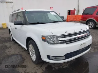 2016 Ford Flex SEL z VIN 2FMHK6C89GBA24495, wystawiony jako IAAI lot #41871263 z przebiegiem 100 451 mil mil oraz . Historia ofert i sprzedaży dostępna na DreamBid. Obrazek 1.