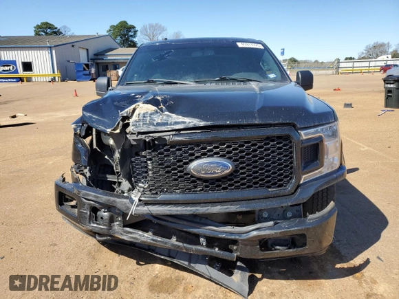 2018 Ford F-150 XL with VIN 1FTFX1E59JKD31469, listed as a Copart auction lot 45917325 with 144,824 mi miles and Salvage Title. Bid and sale history available at carsss.com. Image 5.