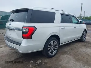 2020 Ford Expedition Max Platinum z VIN 1FMJK1MT1LEB00801, wystawiony jako IAAI lot #42441525 z przebiegiem 40 193 mil mil oraz . Historia ofert i sprzedaży dostępna na DreamBid. Obrazek 4.