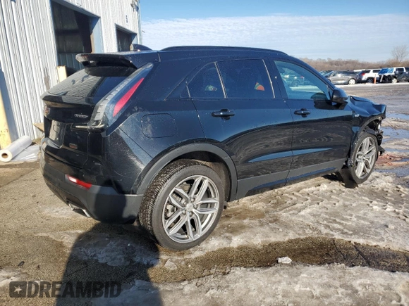 2020 Cadillac XT4 AWD Sport with VIN 1GYFZFR48LF004642, listed as a Copart auction lot 89088095 with 120,463 mi miles and Salvage title. Bid and sale history available at DreamBid. Image 3.