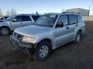 2003 Mitsubishi Montero z VIN JA4NW31S93J016292, wystawiony jako Copart lot #76687814 z przebiegiem Nie podano mil oraz Czysty tytuł • Clean title. Historia ofert i sprzedaży dostępna na DreamBid. Obrazek 1.
