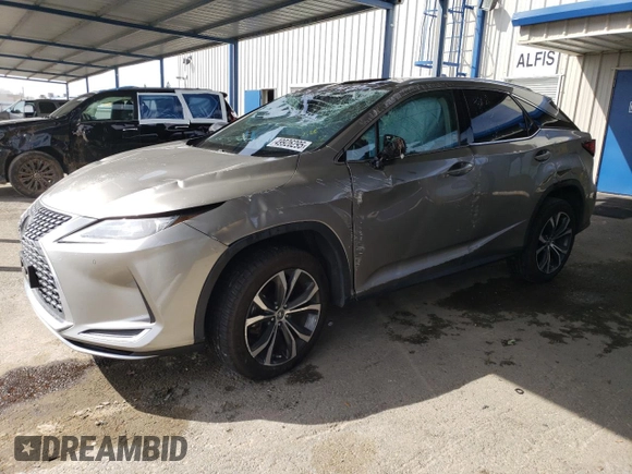 2021 Lexus RX with VIN 2T2HZMAA3MC191511, listed as a Copart auction lot 49926295 with 64,072 mi miles and Salvage Title. Bid and sale history available at carsss.com. Image 1.