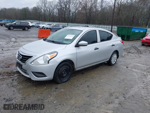 2016 Nissan Versa SV with VIN 3N1CN7AP5GL854324, listed as a IAAI auction lot 41764167 with 133,993 mi miles. Bid and sale history available at carsss.com. Image 2.