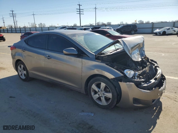 2013 Hyundai Elantra GLS with VIN 5NPDH4AE8DH313690, listed as a Copart auction lot 47102125 with 149,525 mi miles and Salvage Title. Bid and sale history available at carsss.com. Image 4.
