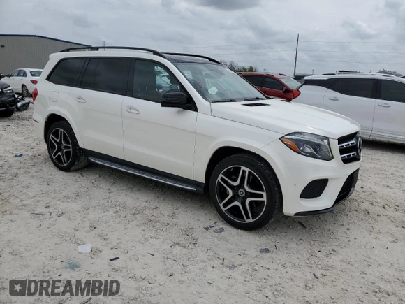 2019 Mercedes-Benz GLS 550 z VIN 4JGDF7DE2KB227773, wystawiony jako Copart lot #50599575 z przebiegiem 112 450 mil mil oraz Czysty tytuł • Clean title. Historia ofert i sprzedaży dostępna na DreamBid. Obrazek 4.