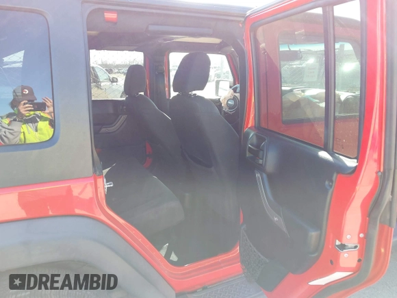 2018 Jeep Wrangler Unlimited Sport with VIN 1C4BJWDG8JL895270, listed as a IAAI auction lot 41770743 with 93,066 mi miles and . Bid and sale history available at DreamBid. Image 8.