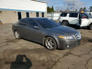 2008 Acura TL with VIN 19UUA66228A053977, listed as a Copart auction lot 51155245 with 153,977 mi miles and Salvage Title. Bid and sale history available at carsss.com. Image 4.