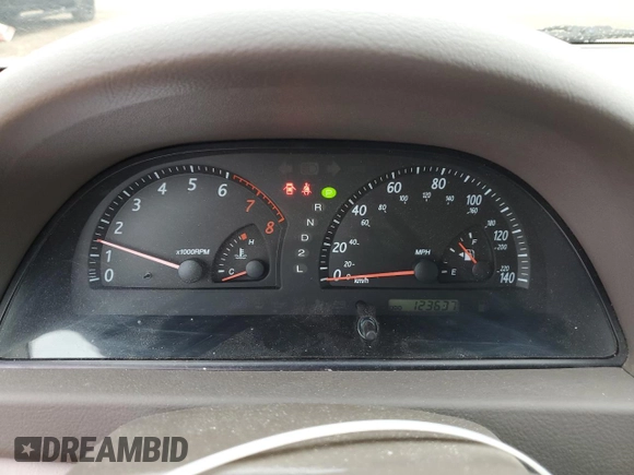 2004 Toyota Camry LE with VIN 4T1BE32K44U901585, listed as a Copart auction lot 53023065 with 123,637 mi miles and Salvage Title. Bid and sale history available at carsss.com. Image 9.