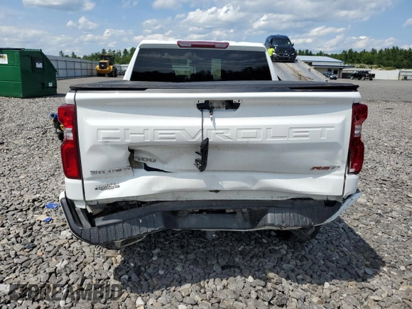 2023 Chevrolet Silverado 1500 RST with VIN 3GCUDEE82PG217962, listed as a Copart auction lot 63580544 with 11,808 mi miles and Salvage Title. Bid and sale history available at carsss.com. Image 6.