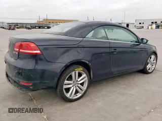 2012 Volkswagen Eos Lux with VIN WVWFW7AH7CV006018, listed as a Copart auction lot 53694855 with 78,502 mi miles and Salvage Title. Bid and sale history available at DreamBid. Image 3.