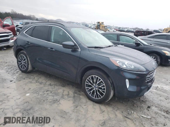 2022 Ford Escape Titanium Plug-In Hybrid with VIN 1FMCU0LZXNUA96971, listed as a Copart auction lot 85501414 with 17,275 mi miles and Salvage title. Bid and sale history available at DreamBid. Image 4.