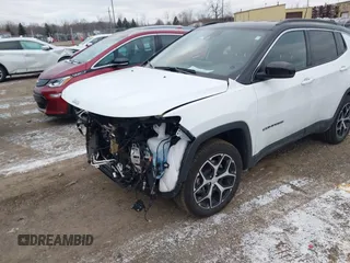 2024 Jeep Compass Limited с VIN 3C4NJDCN2RT103258, выставлен на аукционе IAAI как лот 41246086 с пробегом 3 792 миль миль и . История ставок и продаж доступна на DreamBid. Изображение 17.