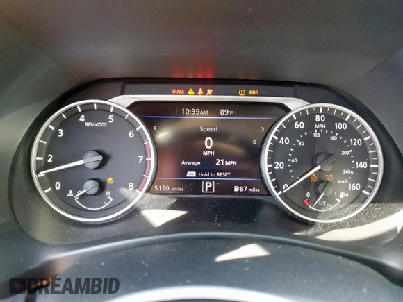 2024 Nissan Sentra SV with VIN 3N1AB8CV3RY308189, listed as a Copart auction lot 58358965 with 5,170 mi miles and Salvage title. Bid and sale history available at DreamBid. Image 9.