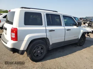 2016 Jeep Patriot Sport with VIN 1C4NJPBB0GD784449, listed as a Copart auction lot 58845515 with Not provided miles and Salvage title. Bid and sale history available at DreamBid. Image 3.