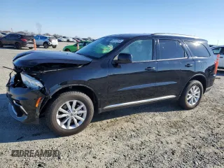 2022 Dodge Durango SXT with VIN 1C4RDJAG4NC228408, listed as a Copart auction lot 42177195 with 75,356 mi miles and Salvage Title. Bid and sale history available at DreamBid. Image 1.