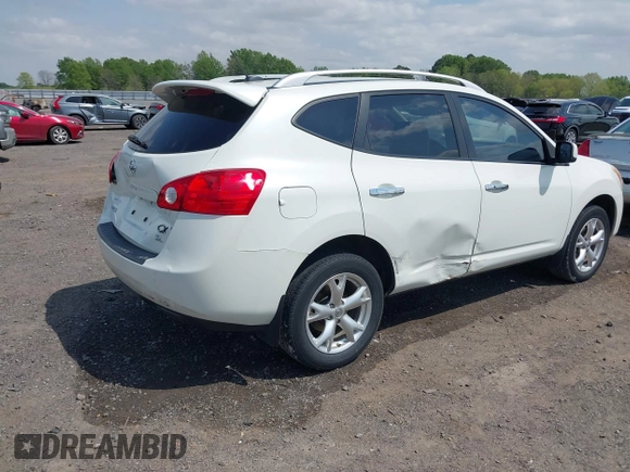2010 Nissan Rogue S with VIN JN8AS5MT2AW023718, listed as a IAAI auction lot 42009887 with 207,891 mi miles and . Bid and sale history available at carsss.com. Image 4.