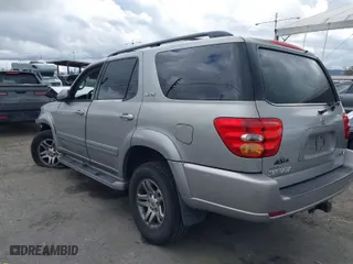 2004 Toyota Sequoia SR5 with VIN 5TDZT34A24S219659, listed as a IAAI auction lot 41784013 with 1 mi miles. Bid and sale history available at carsss.com. Image 3.