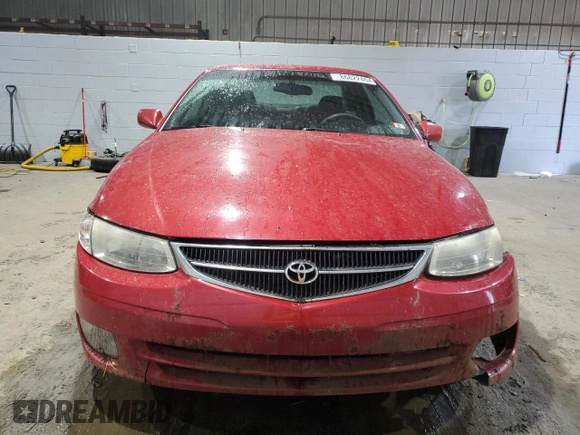 2001 Toyota Solara SE with VIN 2T1CF28P41C430971, listed as a Copart auction lot 86822404 with 207,207 mi miles and Salvage Title. Bid and sale history available at carsss.com. Image 5.