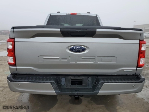 2021 Ford F-150 XL with VIN 1FTEW1C8XMKE55072, listed as a Copart auction lot 46501685 with 82,833 mi miles and Salvage Title. Bid and sale history available at carsss.com. Image 6.