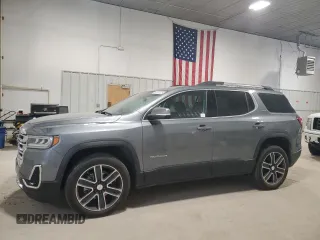 2021 GMC Acadia SLT z VIN 1GKKNULSXMZ174159, wystawiony jako Copart lot #50362025 z przebiegiem 46 030 mil mil oraz Szkody całkowita. Historia ofert i sprzedaży dostępna na DreamBid. Obrazek 1.