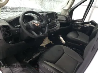 2023 Ram ProMaster Cargo with VIN 3C6LRVDG9PE583202, listed as a Copart auction lot 52513735 with Not Provided miles and Non Repairable. Bid and sale history available at carsss.com. Image 8.