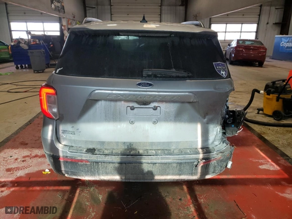 2023 Ford Explorer XLT with VIN 1FMSK8DH6PGC34710, listed as a Copart auction lot 48132275 with 14,638 mi miles and Salvage Title. Bid and sale history available at carsss.com. Image 6.