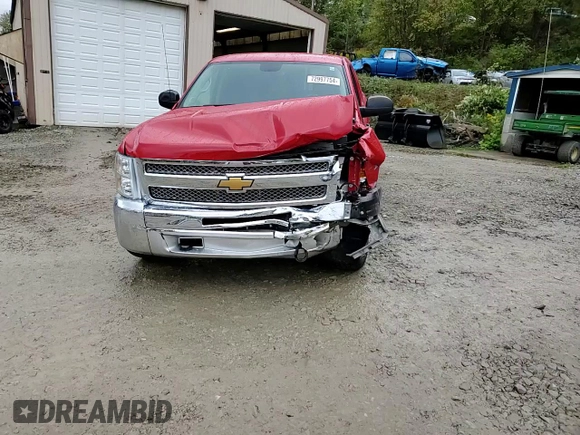 2012 Chevrolet Silverado 1500 Work Truck with VIN 1GCRKPE77CZ106834, listed as a Copart auction lot 72997754 with 61,796 mi miles and Salvage Title. Bid and sale history available at DreamBid. Image 10.