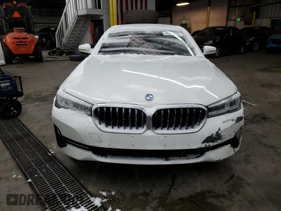 2021 BMW 5 Series 530i xDrive with VIN WBA13BJ01MWW97376, listed as a Copart auction lot 45951655 with Not Provided miles and Salvage Title. Bid and sale history available at carsss.com. Image 5.
