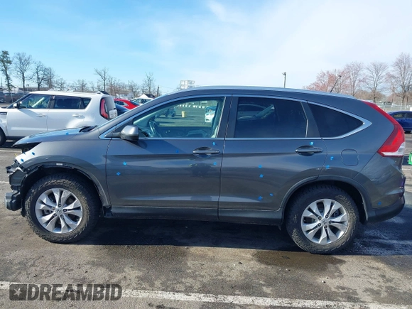 2013 Honda CR-V EX-L with VIN 2HKRM4H75DH660774, listed as a IAAI auction lot 41800719 with 166,647 mi miles. Bid and sale history available at carsss.com. Image 14.