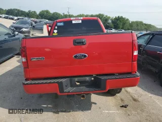 2008 Ford F-150 XLT with VIN 1FTPX14V78FA19515, listed as a Copart auction lot 60692805 with 96,852 mi miles and Salvage title. Bid and sale history available at DreamBid. Image 6.