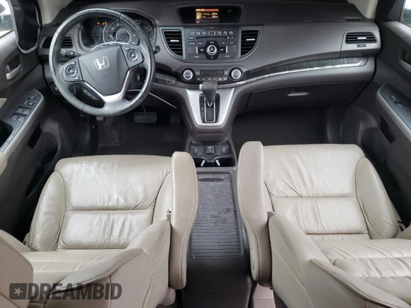 2012 Honda CR-V EX-L with VIN 2HKRM4H74CH630907, listed as a Copart auction lot 49609245 with 97,964 mi miles and Salvage Title. Bid and sale history available at carsss.com. Image 8.