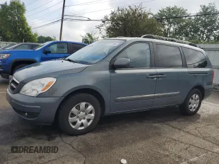 2007 Hyundai Entourage GLS z VIN KNDMC233876040277, wystawiony jako Copart lot #60117855 z przebiegiem 204 256 mil mil oraz Szkoda całkowita • Salvage title. Historia ofert i sprzedaży dostępna na DreamBid. Obrazek 1.
