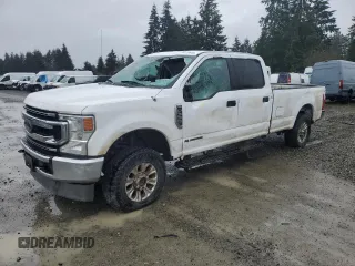 2020 Ford F-350 XL with VIN 1FT8W3BT2LED34466, listed as a Copart auction lot 50171615 with 78,460 mi miles and Salvage title. Bid and sale history available at DreamBid. Image 1.