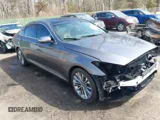 2015 Hyundai Genesis 3.8L z VIN KMHGN4JE7FU076328, wystawiony jako IAAI lot #41718380 z przebiegiem 87 147 mil mil oraz . Historia ofert i sprzedaży dostępna na DreamBid. Obrazek 1.