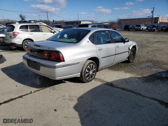 2004 Chevrolet Impala with VIN 2G1WF52E449294893, listed as a Copart auction lot 45468475 with 98,131 mi miles and Salvage Title. Bid and sale history available at carsss.com. Image 3.