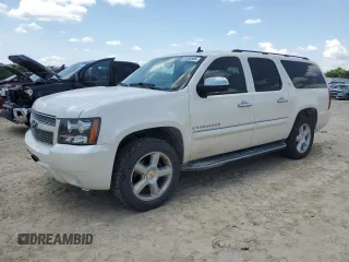 2008 Chevrolet Suburban LTZ with VIN 1GNFK16378R214705, listed as a Copart auction lot 62660585 with 274,254 mi miles and Salvage title. Bid and sale history available at DreamBid. Image 1.