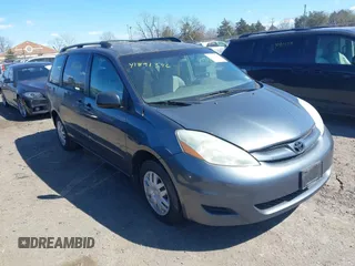 2006 Toyota Sienna CE with VIN 5TDZA23C06S497966, listed as a IAAI auction lot 41891346 with 160,173 mi miles. Bid and sale history available at carsss.com. Image 1.