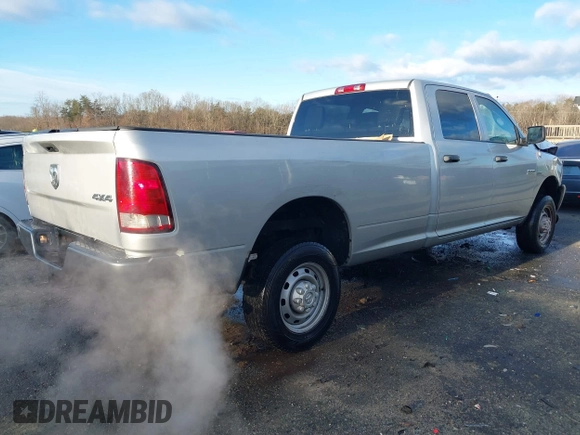 2011 Ram 2500 SLT with VIN 3D7TT2CT6BG598377, listed as a IAAI auction lot 41221948 with 79,499 mi miles and . Bid and sale history available at DreamBid. Image 4.