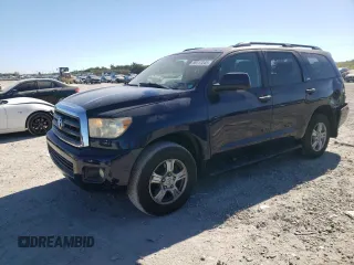 2010 Toyota Sequoia SR5 with VIN 5TDBW5G14AS033956, listed as a Copart auction lot 88117245 with 245,336 mi miles and Salvage Title. Bid and sale history available at carsss.com. Image 1.