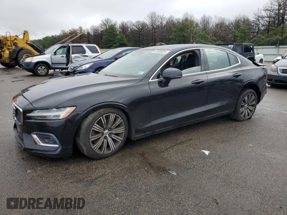 2019 Volvo S60 Inscription with VIN 7JRA22TL9KG011560, listed as a Copart auction lot 67409584 with 30,850 mi miles and Salvage Title. Bid and sale history available at carsss.com. Image 1.