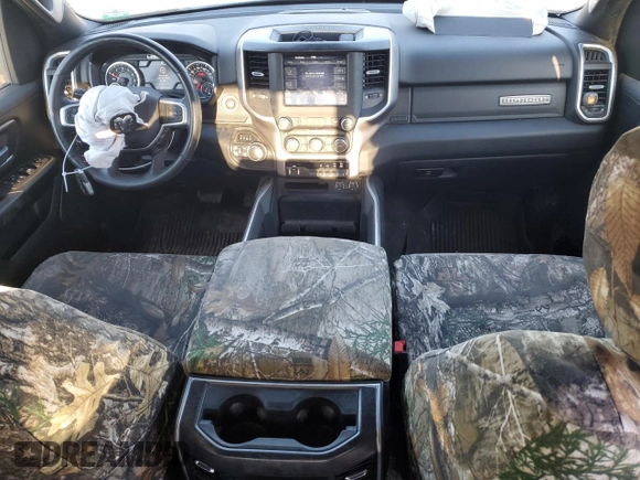 2021 Ram 1500 Big Horn with VIN 1C6SRFMT5MN664350, listed as a Copart auction lot 41986155 with 63,800 mi miles and Salvage title. Bid and sale history available at DreamBid. Image 8.